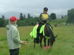 Tove Gray-Stephen instructing on the CoP at Newtonmore